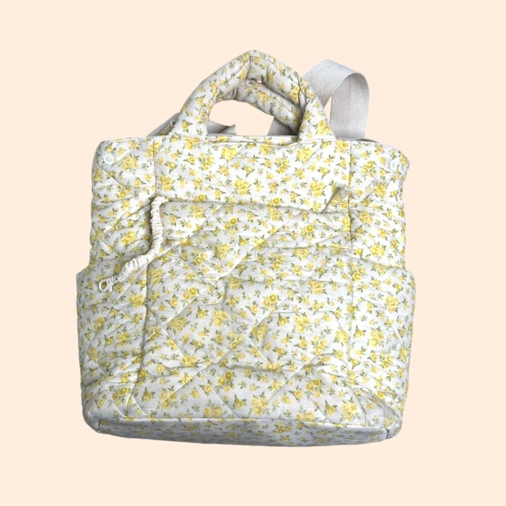 BEIS X Elsa Hosk Backpack Tote Garden